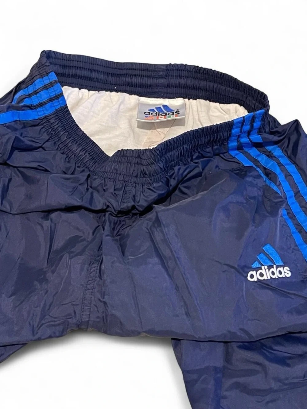 Adidas Vintage Nylon Track Pants Youth Size XL